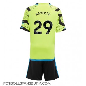 Arsenal Kai Havertz #29 Replika Bortatröja Barn 2023-24 Kortärmad (+ Korta byxor)